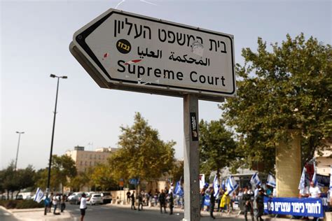 Israel’s top court to hear petitions against first part of contentious judicial overhaul